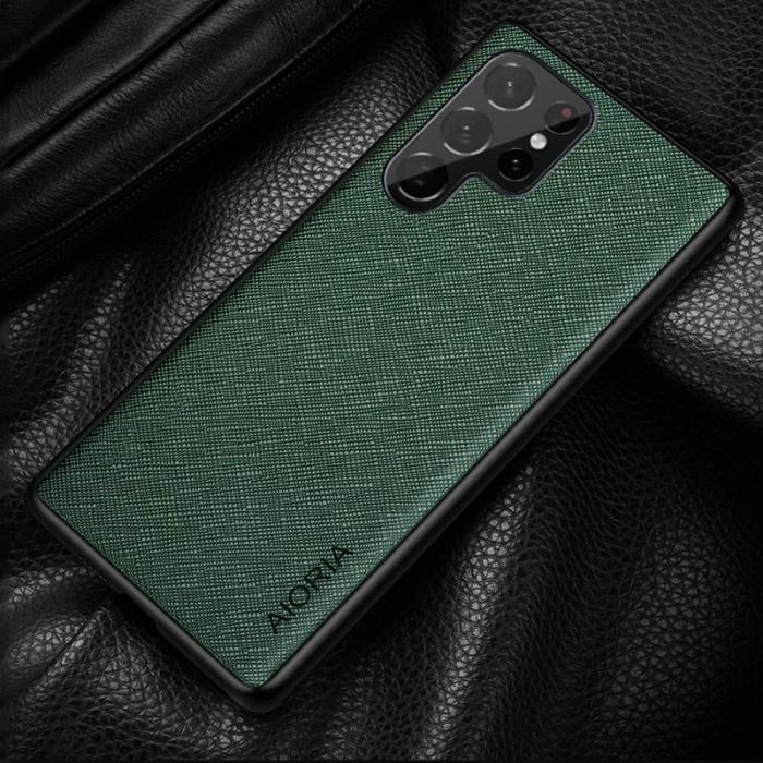 Aesthetics Leather Casing Samsung Galaxy S22 Ultra S 22 Ultra Case