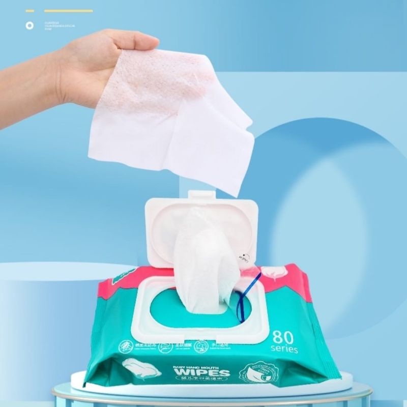 Tissue Basah Anak Dan Baby Lembut Isi 80 Lembar