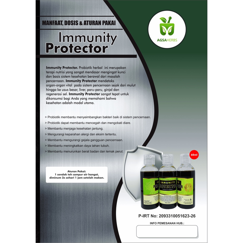 

Immunity Protector Agsa Herbs#Herbal Imunitas dan Stamina