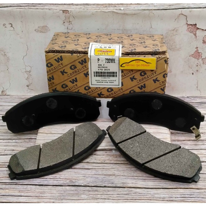 BRAKE PAD KAMPAS REM DEPAN PREGGIO KGW P-730