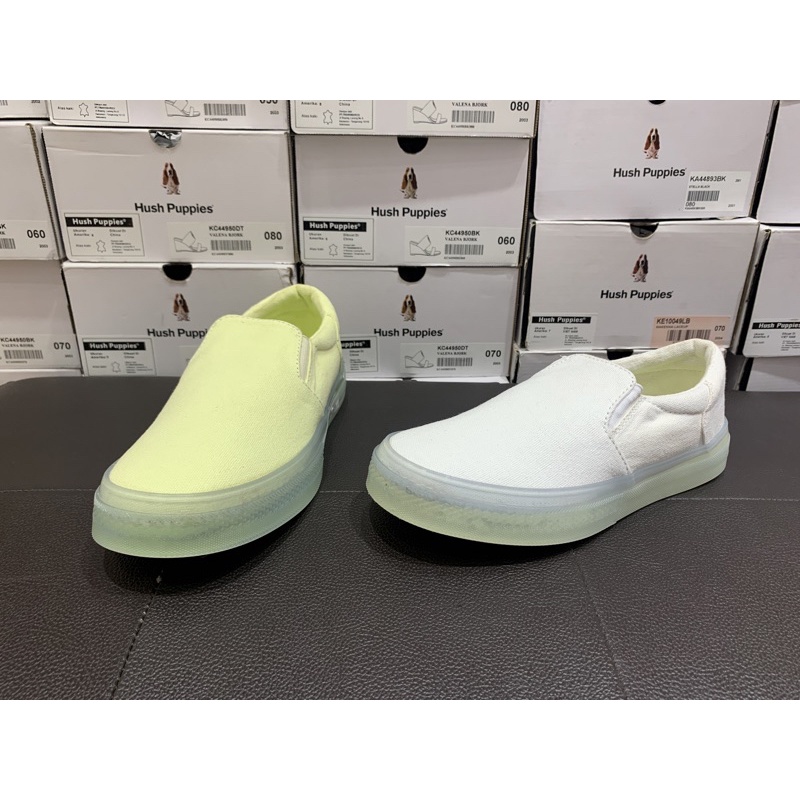 sepatu casual wanita original hush puppies janine lazy slipon