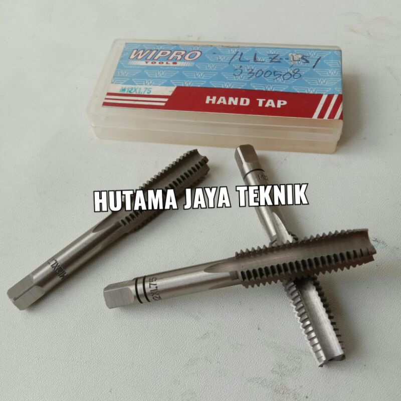 Hand Tap M12 x drat 1.75 kasar Wipro