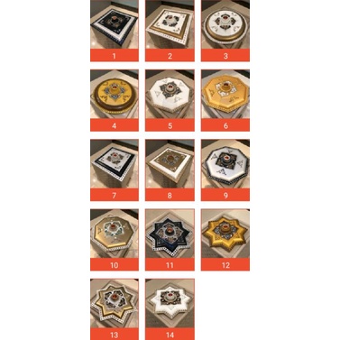 Fiting Lampu Ornamen fiting bintang Fitting persegi plafon PVC