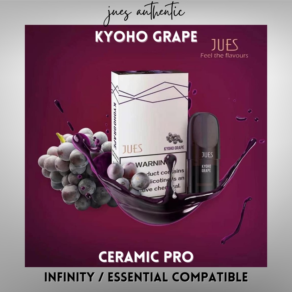 JUES Pods Pro Ceramic - Kyoho Grape - Compatible with RELX Infinity Essential