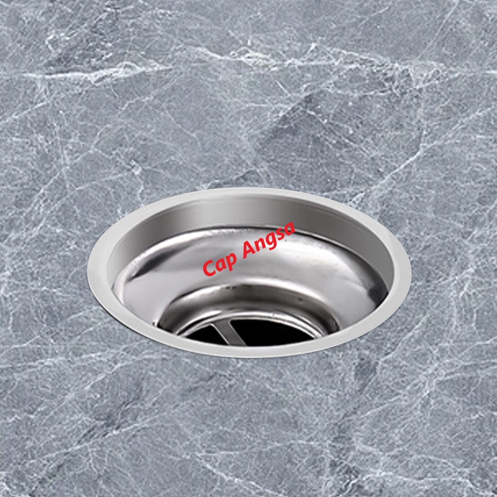 FLOOR DRAIN ODOUR TRAP STAINLESS STEEL METAL SARINGAN FILTER ANTI BAU GOT SERANGGA KECOA KAMAR MANDI