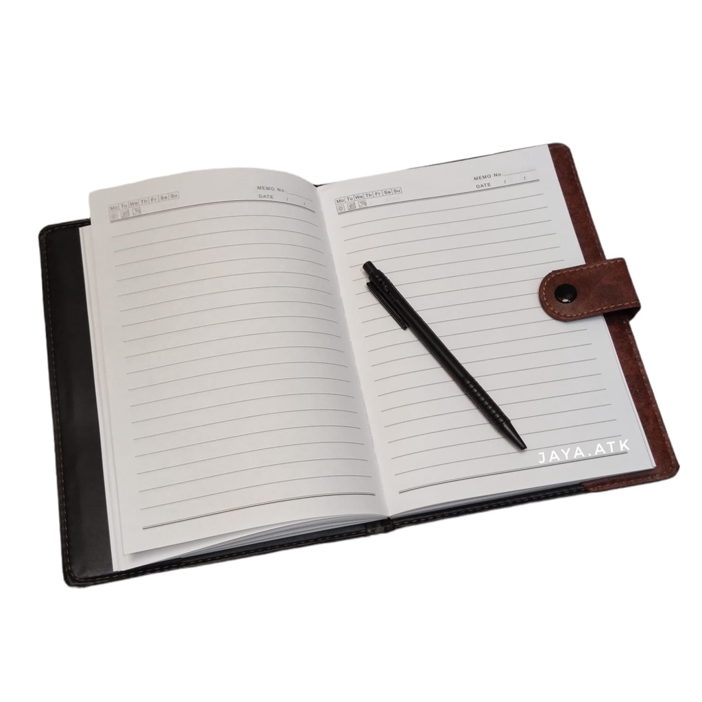 BUKU AGENDA NOTEBOOK A5 25K KANCING JURNAL GARIS SOUVENIR NOTES MEMO SEMINAR