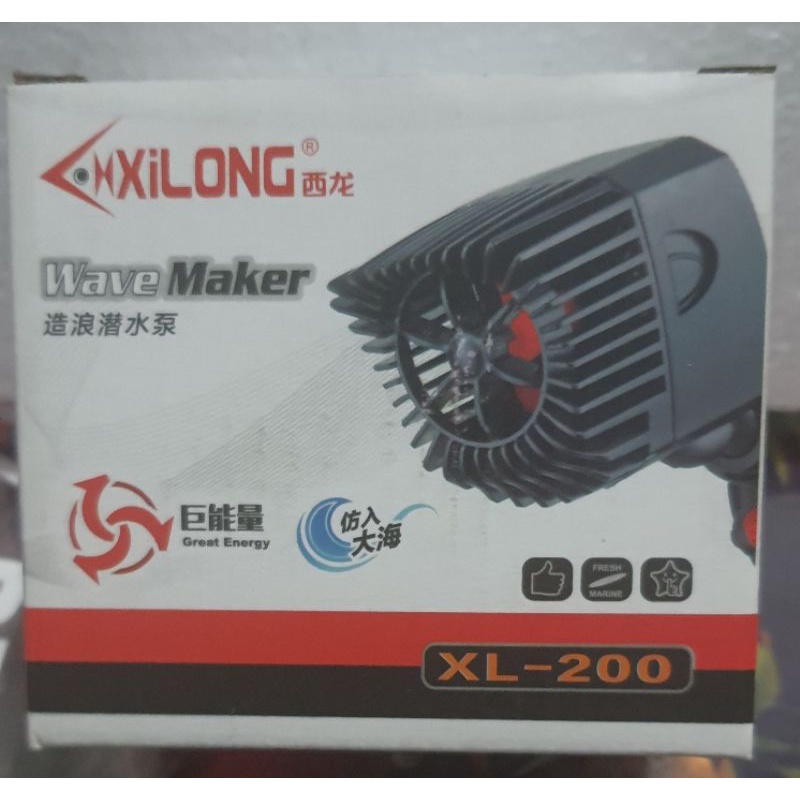 mesin arus gelombang aquarium wave maker xilong xl - 200