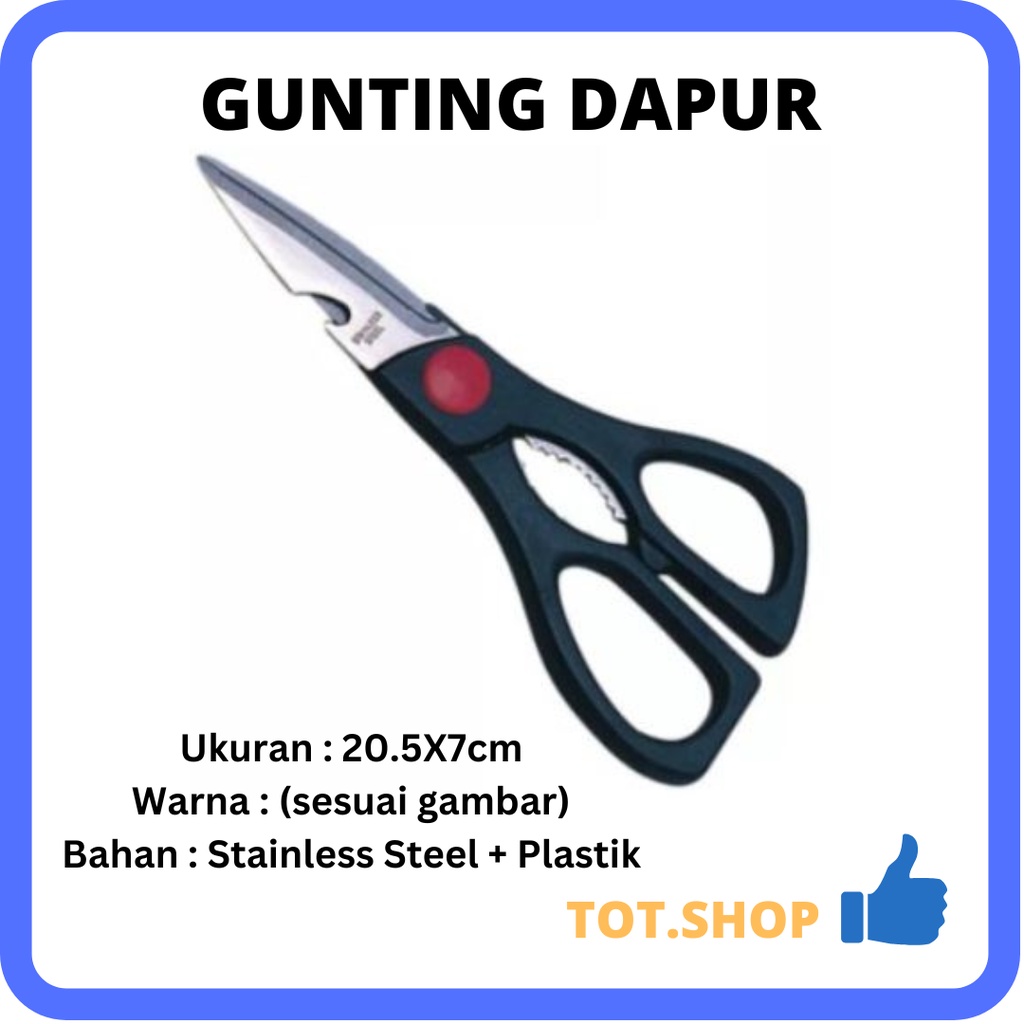 

GUNTING DAPUR MULTIFUNGSI GUNTING SERBAGUNA
