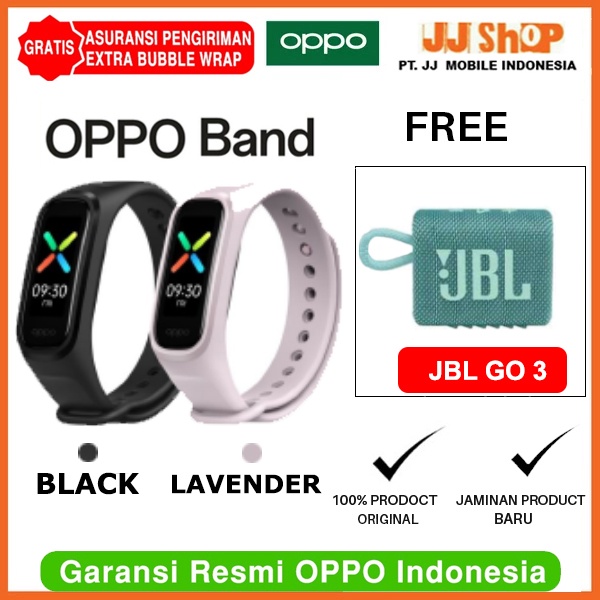 [NEW!] OPPO BAND 2 [AMOLED Screen,Fast Charging] GARANSI RESMI