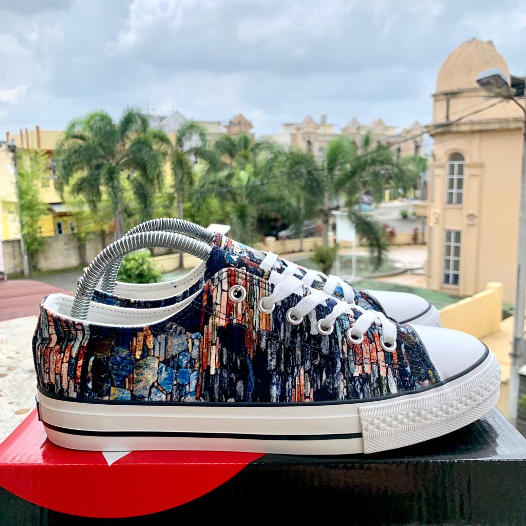 SEPATU AIRWALK UNISEX WANITA PRIA BARU Airwalk REYNA BLACK MULTI WHITE  & RED MULTI WHITE SEPATU PRI