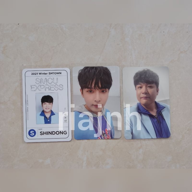 (READY) PC RYEOWOOK SMCU, SHINDONG SMCU "SJ VER", PASSCARD SHINDONG