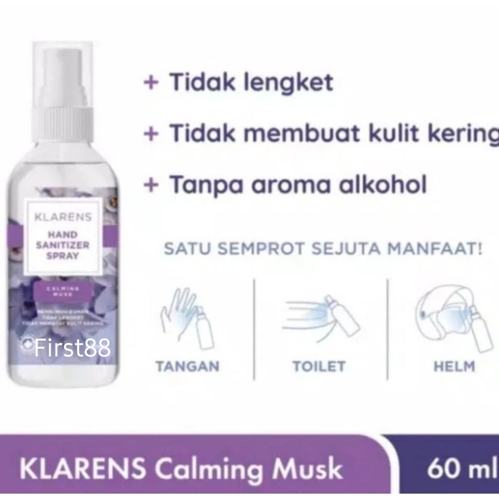 Hand Sanitizer Spray Klarens 60ml