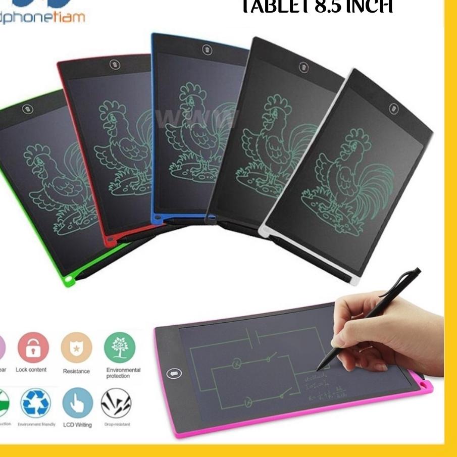 

STOCK TERBATAS LCD Drawing Writing Tablet 8.5 Inch / Papan Tulis LCD Gambar Untuk Anak Dan Dewasa ✧ 884