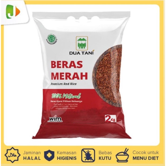 

NEW Dua Tani Beras Merah 2 kg