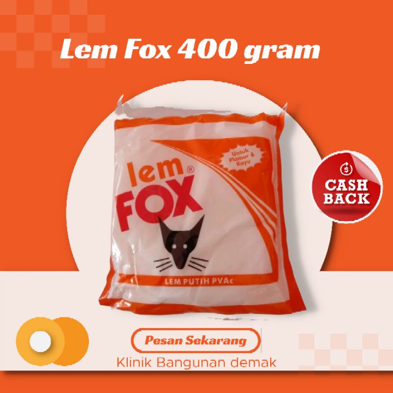 

Lem FOX putih 400 Gram