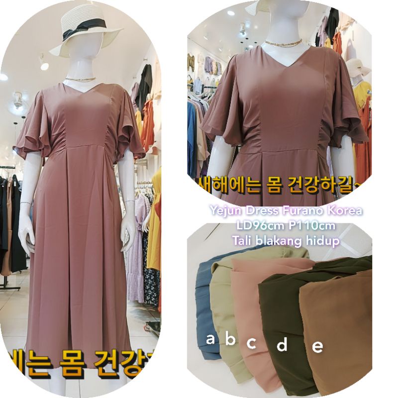 YE JUN DRESS FURANO KOREA