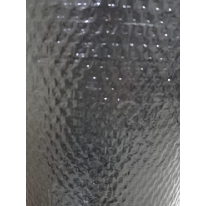 

Plastik bubble wrap roll hitam dan bening wellpack uk 125cm x 50m - bening