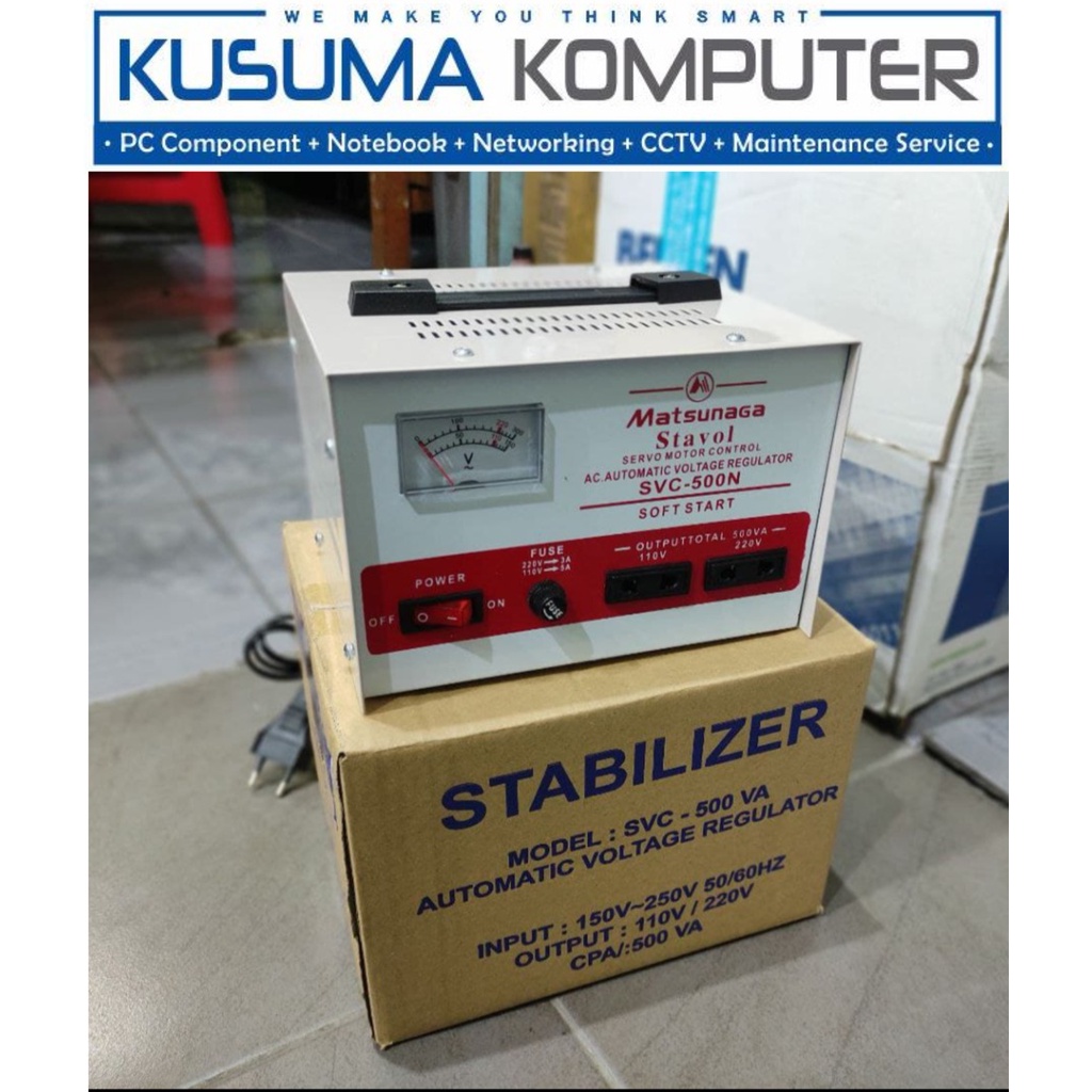 Stabilizer Stavol Matsunaga 500W SVC-500N