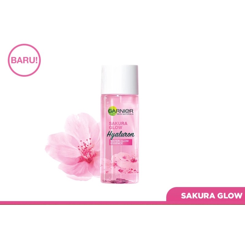 Garnier Sakura Glow Hyaluron Water Glow Essence 100ml &amp; 30 ml