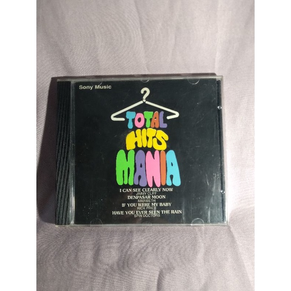 PRELOVED CD ORIGINAL "TOTAL HITS MANIA"