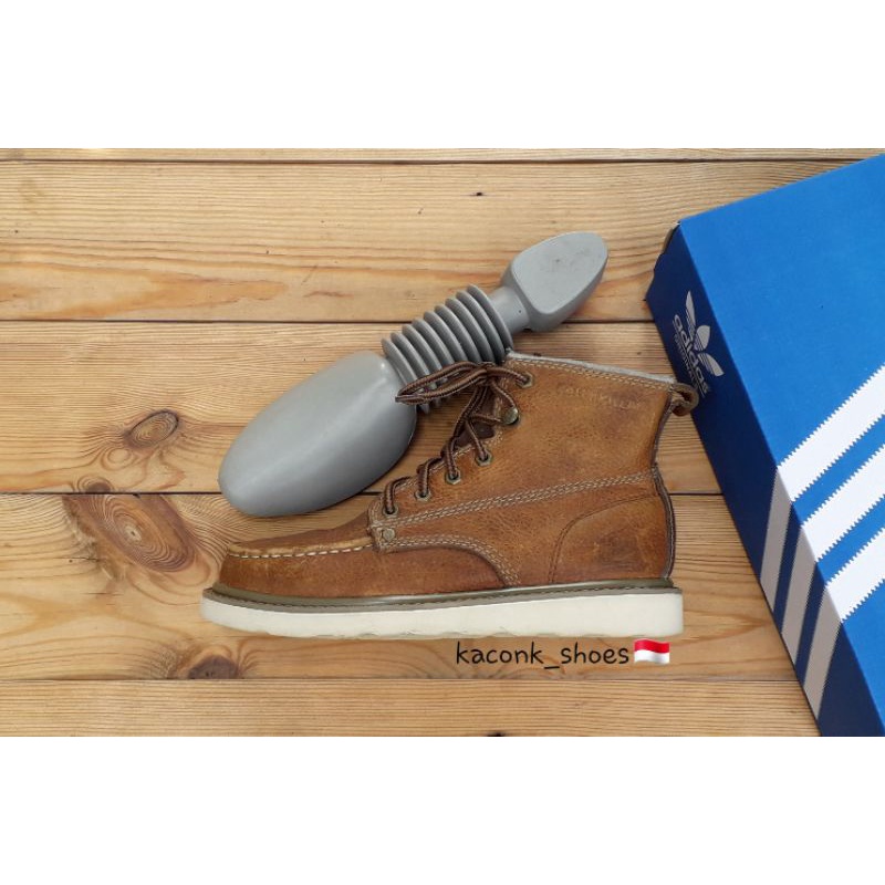 SEPATU OUTDOOR BOOTS KULIT LEATHER CATERPILLAR MOC TOE ORIGINAL