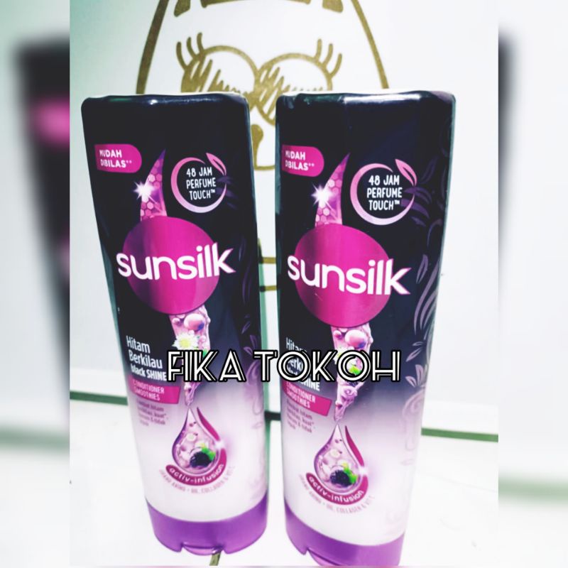 conditioner sunsilk hitam berkilau (black shine)160ml