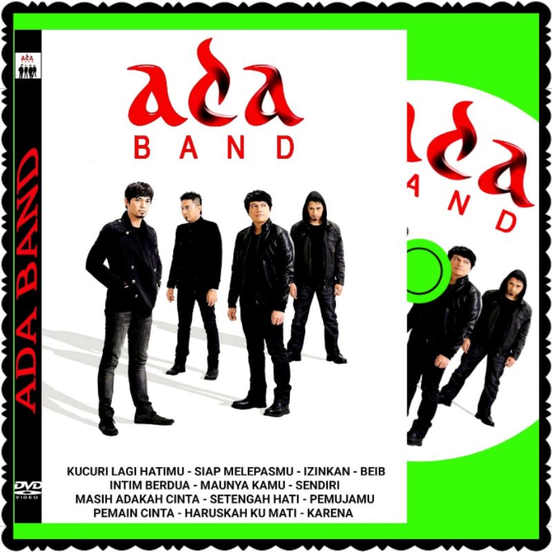 Jual KASET DVD LAGU ADA BAND-LAGU ADA BAND-KASET DVD LAGU BAND-LAGU ...