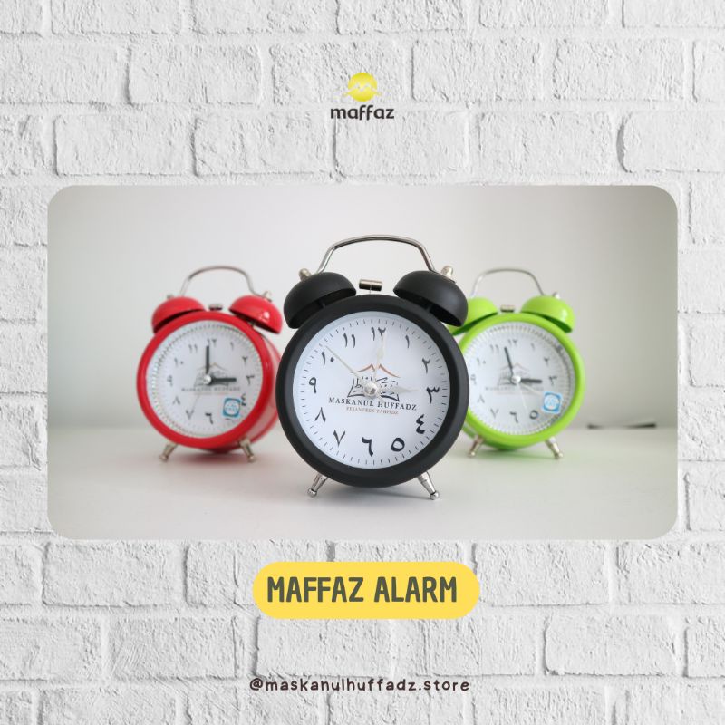 Maffaz Store | Jam Alarm | Jam Beker Aesthetic