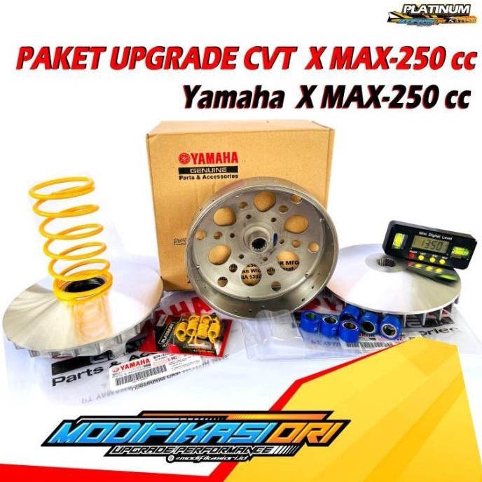 UPGRADE CVT XMAX 250 CC Paket CVT XMAX Kirian Matic Yamaha Xmax Racing