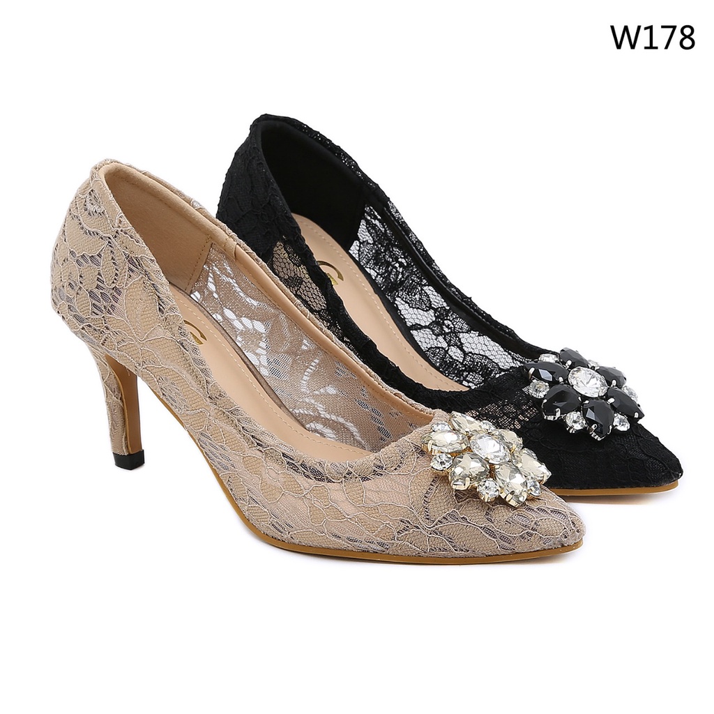 DG 70mm Lace Pumps W178