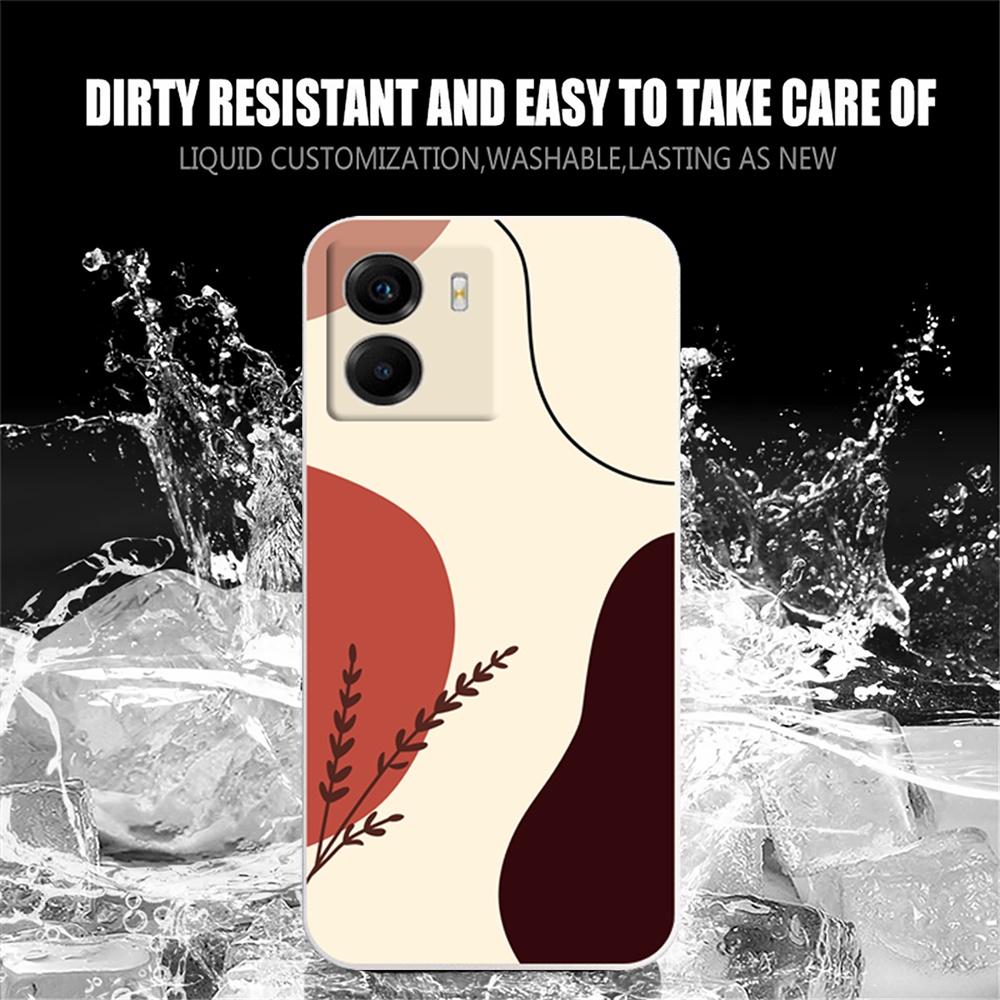 Infinix Note 12 G96 Hot 20S 10S 10T Note 11smart 7smart 6smart5 Hot 11S NFC Hot 12play 12 Pro 10play 9play Simple Art Jahitan Casing Ponsel Karet Soft Cover Pelindung RIXUAN