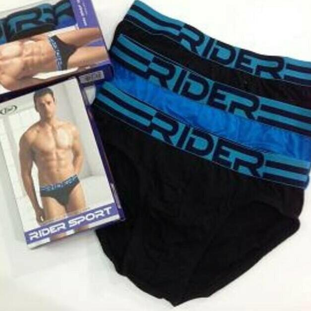 [1Box=3Pcs] RIDER SPORT Celana Dalam / CD (R762B) - M
