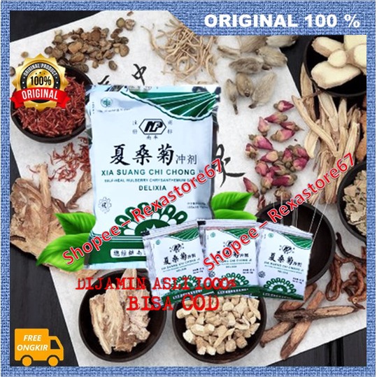 Ramuan Leluhur Cina Liang Teh Delixia Meredakan Panas Dalam Dan Radang Tenggorokan ASLI BPOM