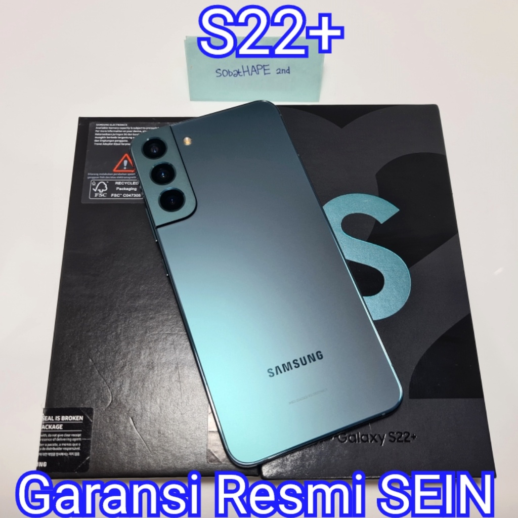 HP Samsung S22 Plus 128GB 256GB Resmi SEIN Dual Sim 2nd Second Fullset S22+