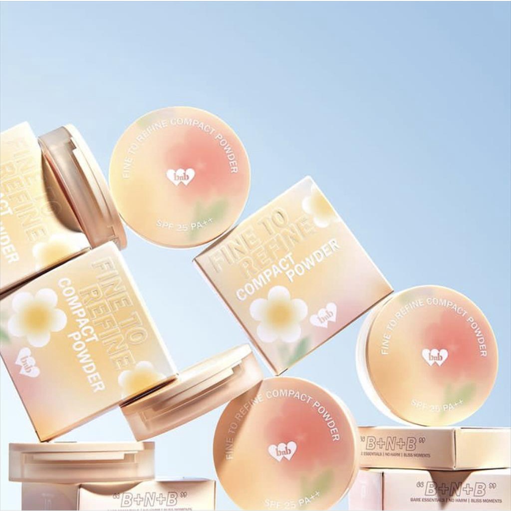 (READY &amp; ORI) BARENBLISS Fine To Refine Compact Powder Bedak Padat