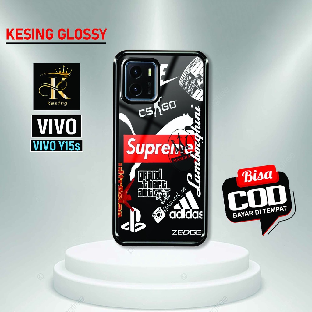 Case Vivo Y15S Terbaru - Softcase Glossy Vivo Y15S - Hardcase Vivo Y15S Kekinian - Silikon Vivo Y15S