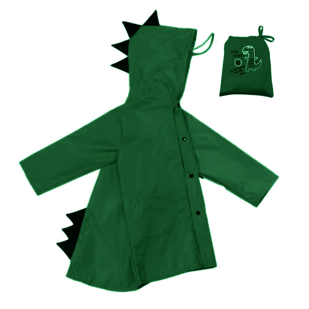 Dhozen - Jas Hujan Anak Anak Dino - Raincoat Dino