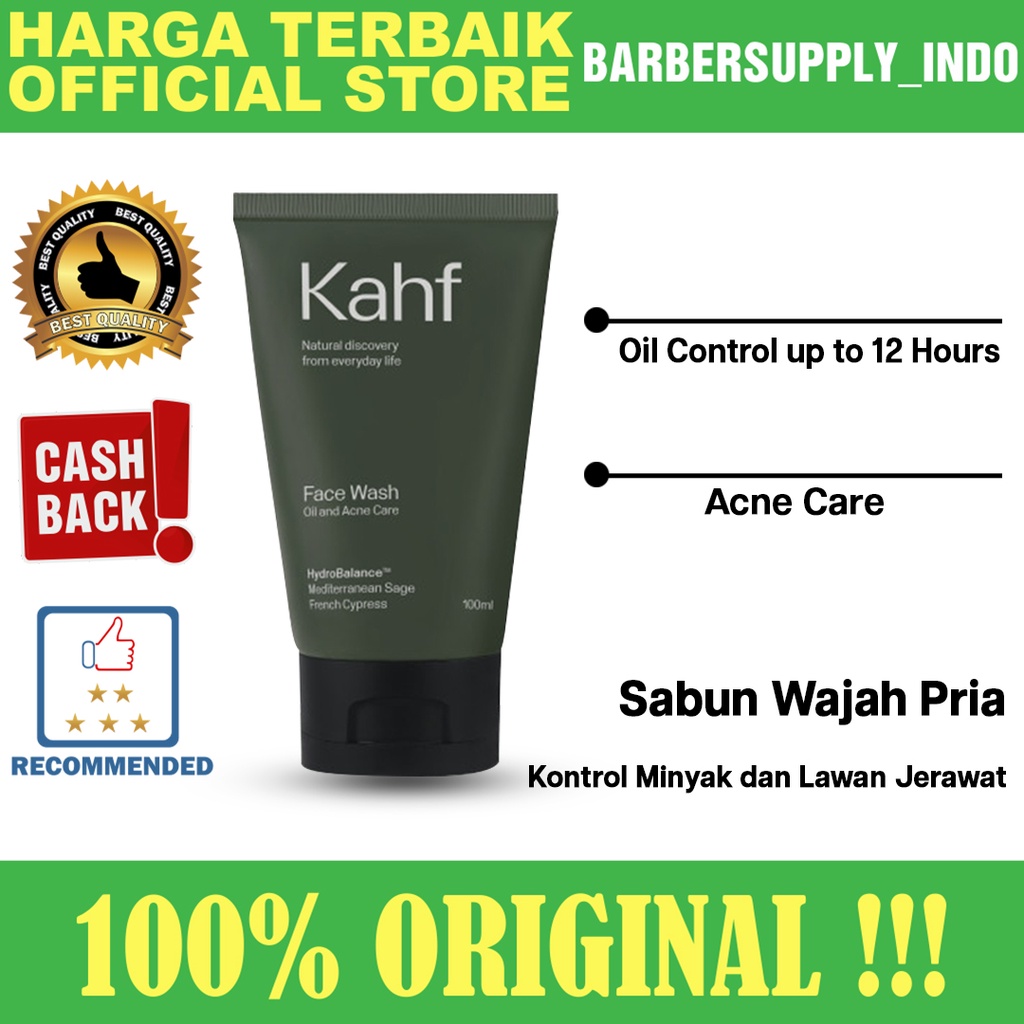 Kahf Face Wash Oil &amp; Acne Care 100 ml