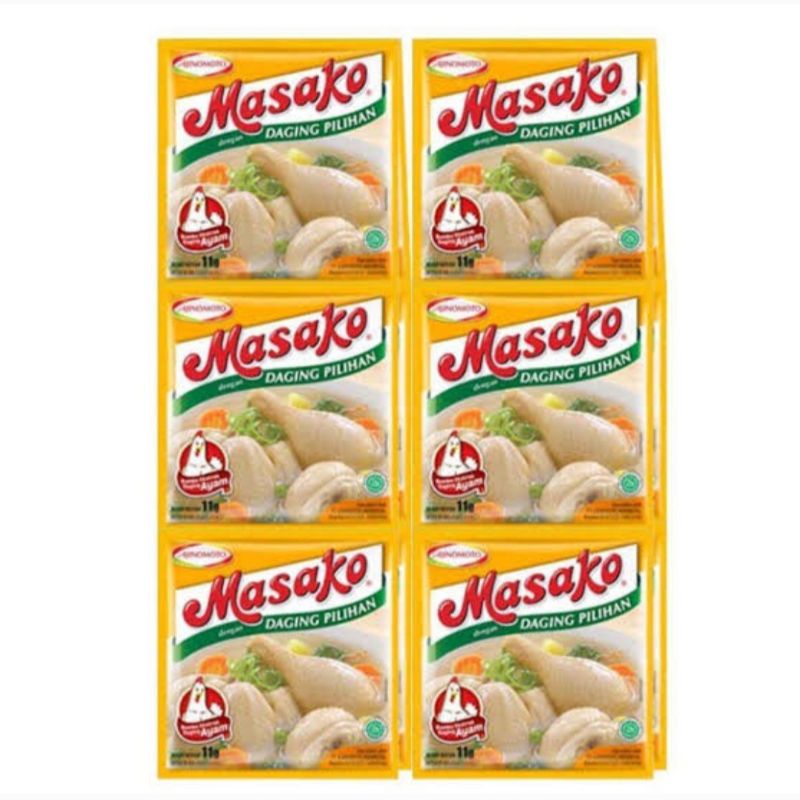 

Masako Ayam Renceng isi 12 Sachet