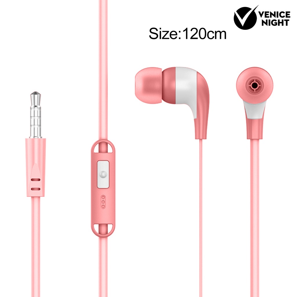 (VNEP) (Berkabel) Earphone In-ear Stereo Sound 3.5mm Sports Earbuds Headset Gaming dengan Kotak Penyimpanan Kartun untuk Anak-anak