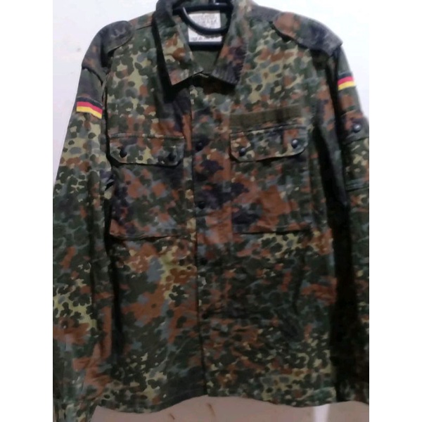 Baju jaket Flecktarn army germany (Jerman)