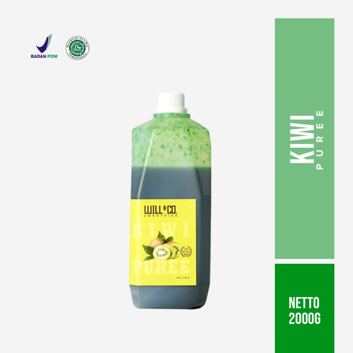 

WILL&CO PUREE KIWI FRUIT MIX SMOOTIES 2L