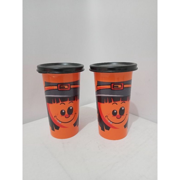 Medium tumbler halloween 310ml ecer 1pcs made in mexico