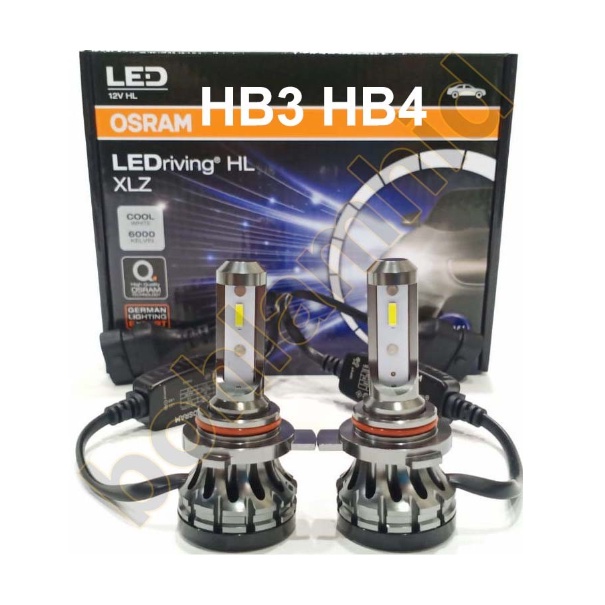 Lampu LED Mobil HB3 9005 HB4 9006 OSRAM XLZ New Generation Bohlam LED Plus Gratis 2pcs T10 Still Putih Rodamasled