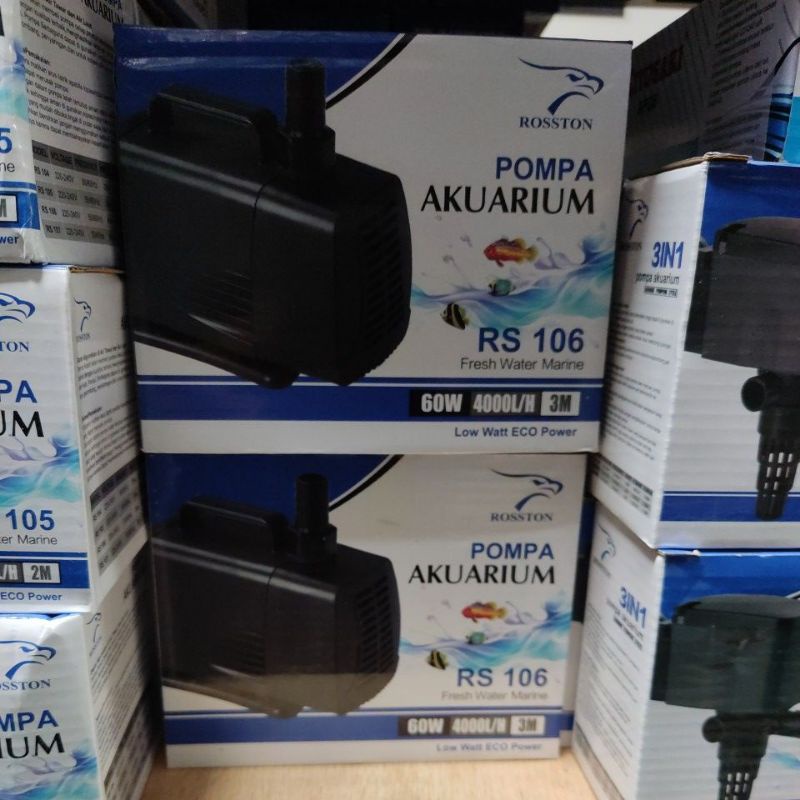 Pompa Aquarium & Kolam ROSSTON RS-106