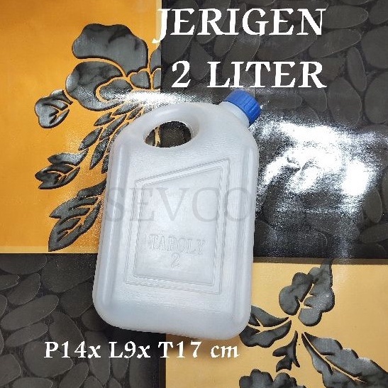 Jerigen Plastik 2Liter / 5 Liter PB