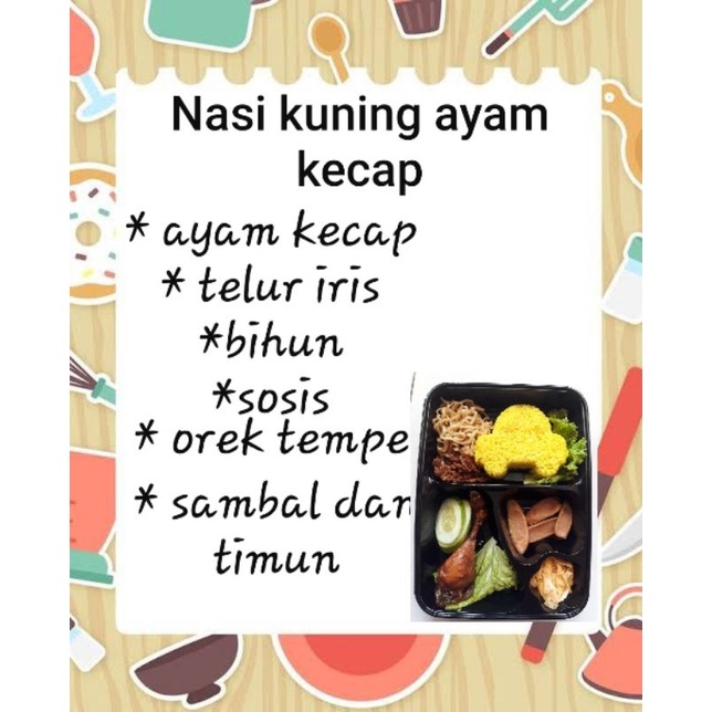 

nasi kuning karakter