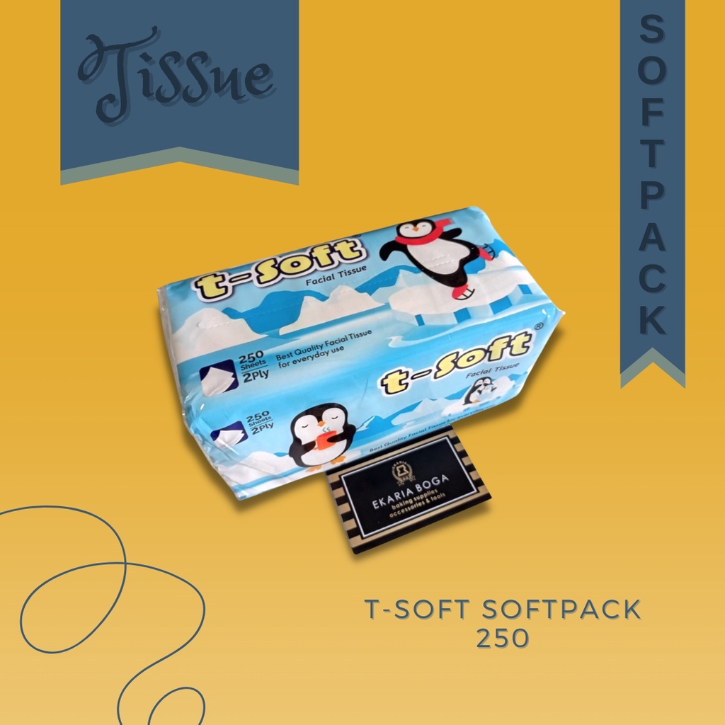 TISSUE | TISU SOFTPACK | T - SOFT SOFTPACK 250