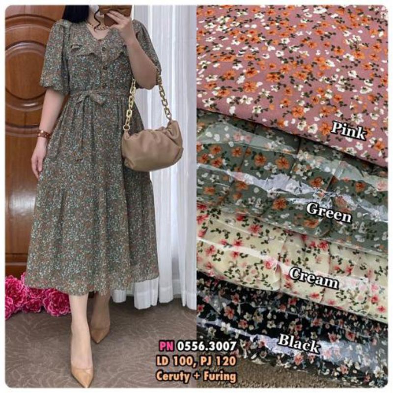 Dress ceruty PN 0529 2975, PN 0522 2915, PN 0556 3007 120.000 Detail dipict berat 400gr