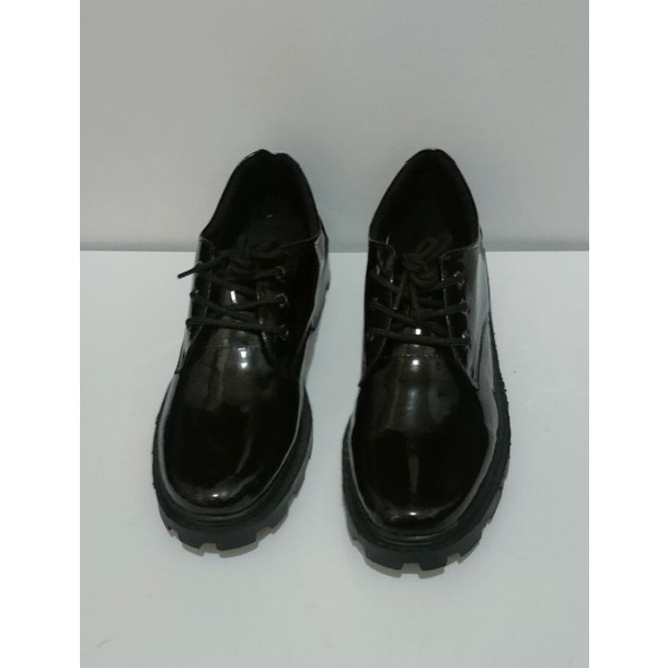 BOOTS PRIA - FAIR LOOK SIKY  | Sepatu boots Unisex  Hitam Glossy High and low Kerja Kantor  Lapangan